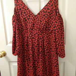 Alice Queen of Hearts babydoll dress